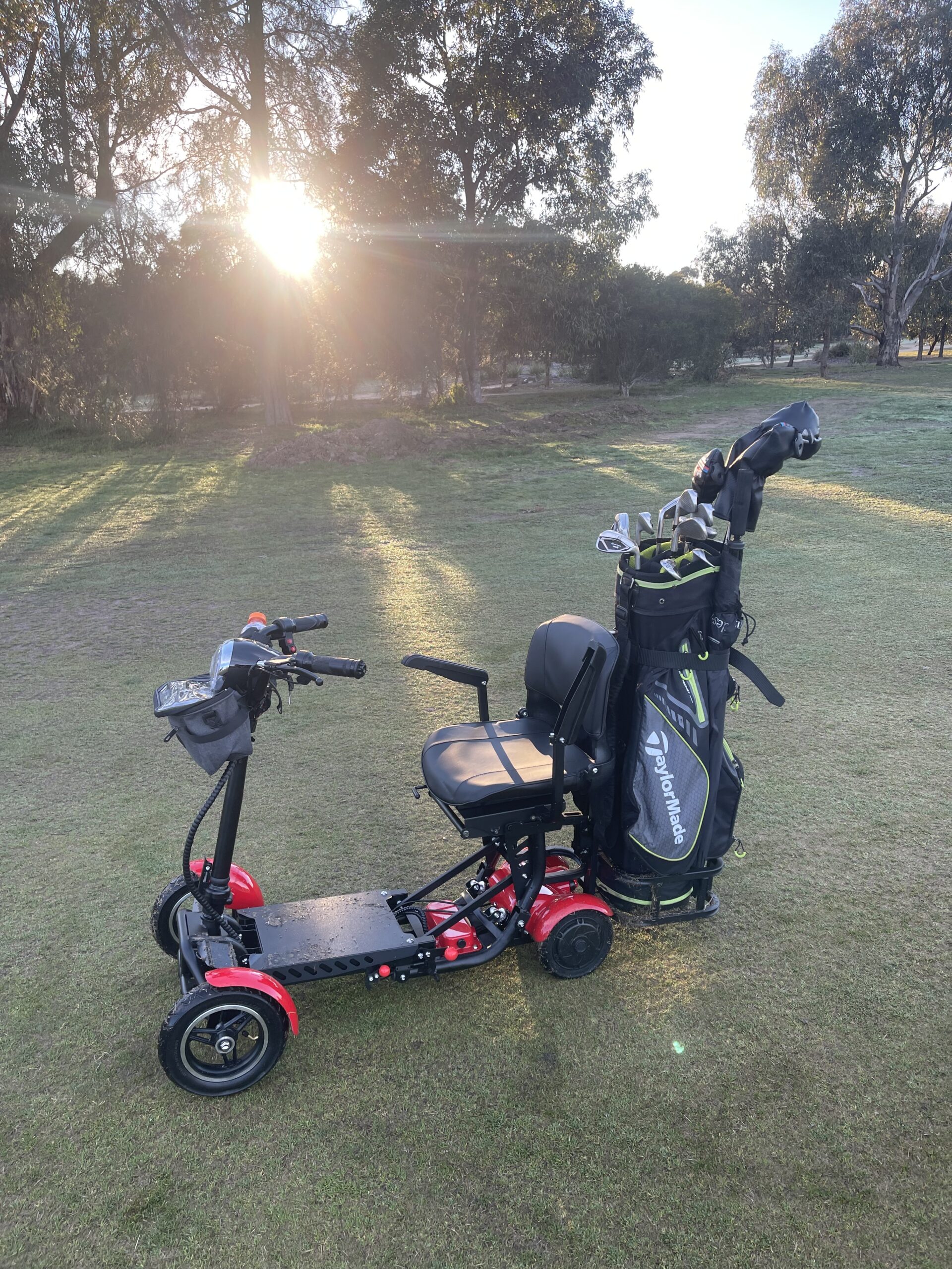 4-Wheel Fold-able Electric Golf Cart - Image 3